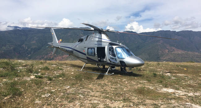 Santander Helicoptero