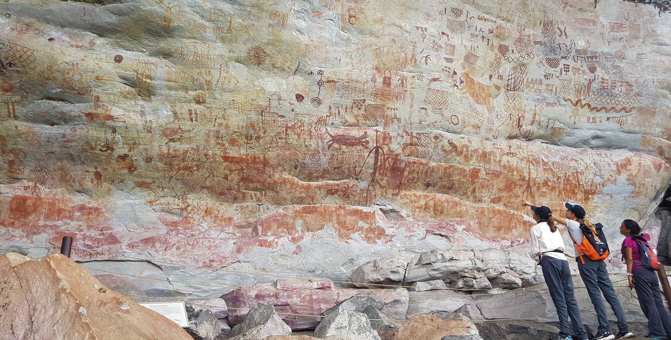 Pinturas rupestres Nueva Tolima